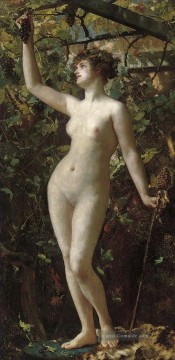  maler - Eine Bacchante Henrietta Rae viktorianische Malerin